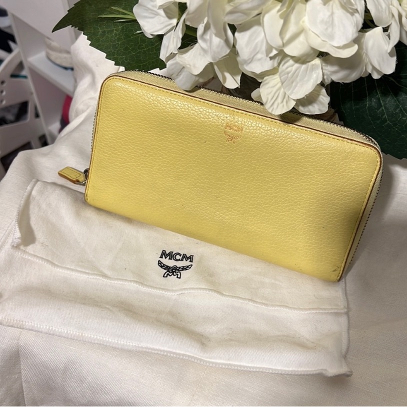 Mcm Wallet Euc With Dust Bag /Authentication Card.